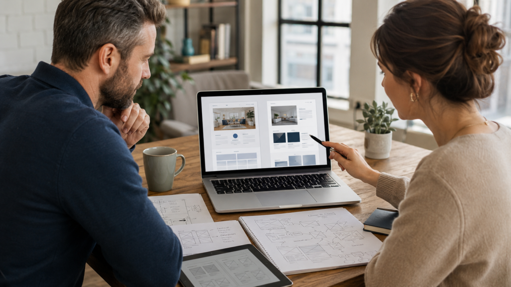 Business website redesign or rebuild planning